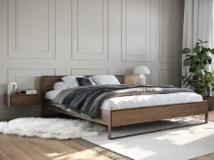 miniaturka Szafka nocna dębowa wisząca dąb dymiony Blitz