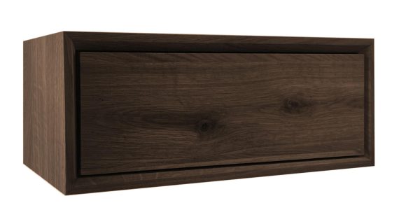 Szafka nocna dębowa wisząca dąb dymiony Blitz