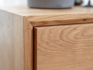 miniaturka Szafka nocna dębowa wisząca dąb dymiony Blitz