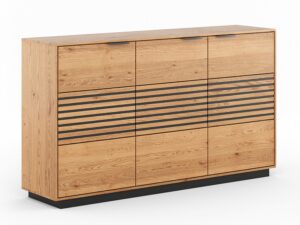 Dębowa Nowoczesna Komoda Valora