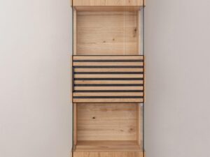 miniaturka Dębowa Witryna z Lamelami Valora