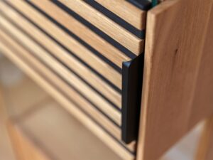 miniaturka Dębowa Witryna z Lamelami Valora