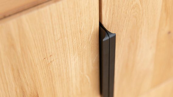 miniaturka Wisząca Szafka RTV Dębowa Valora