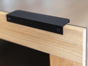 miniaturka Nowoczesna Dębowa Szafka RTV Wisząca Valora