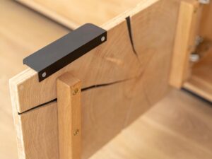 miniaturka Nowoczesna Dębowa Szafka RTV Wisząca Valora