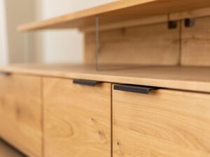 miniaturka Wisząca Szafka RTV Dębowa Valora