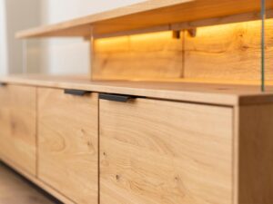 miniaturka Wisząca Szafka RTV Dębowa Valora