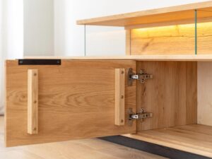 miniaturka Wisząca Szafka RTV Dębowa Valora