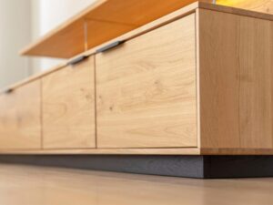 miniaturka Wisząca Szafka RTV Dębowa Valora