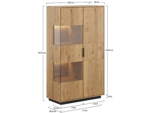 miniaturka Nowoczesna Stojąca Witryna Valora