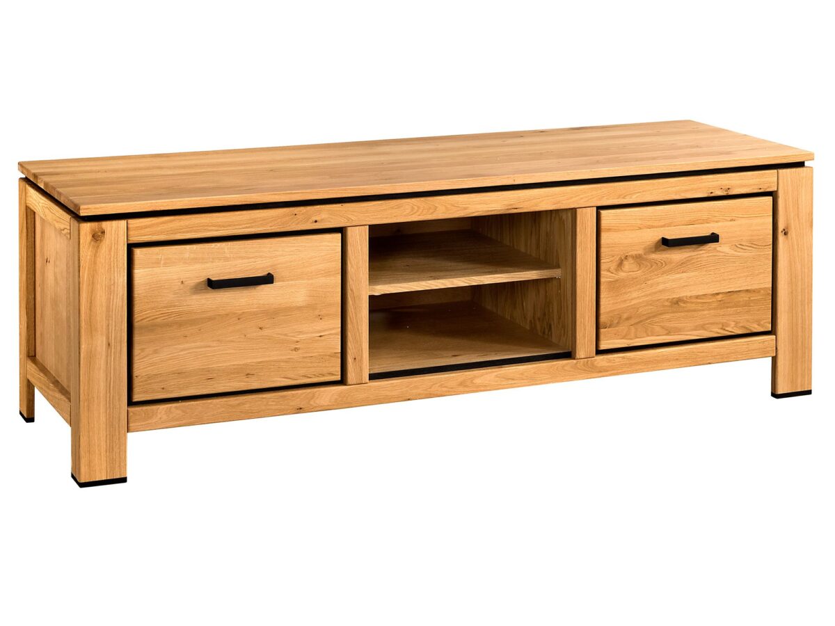 Szafka RTV Duża z Drewna Dębowego Gracia Typ 25