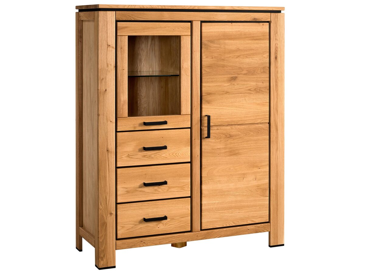 Kredens z Drewna Naturalnego Gracia Typ 45