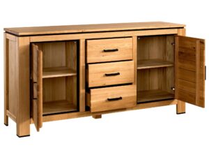 miniaturka Komoda Mała z Naturalnego Dębu Gracia Typ 48