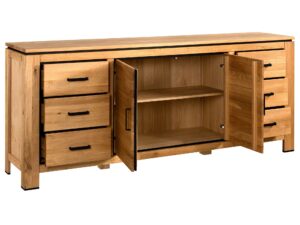 miniaturka Komoda Duża z Drewna Naturalnego Gracia Typ 49