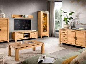 miniaturka Szafka RTV Duża z Drewna Dębowego Gracia Typ 25