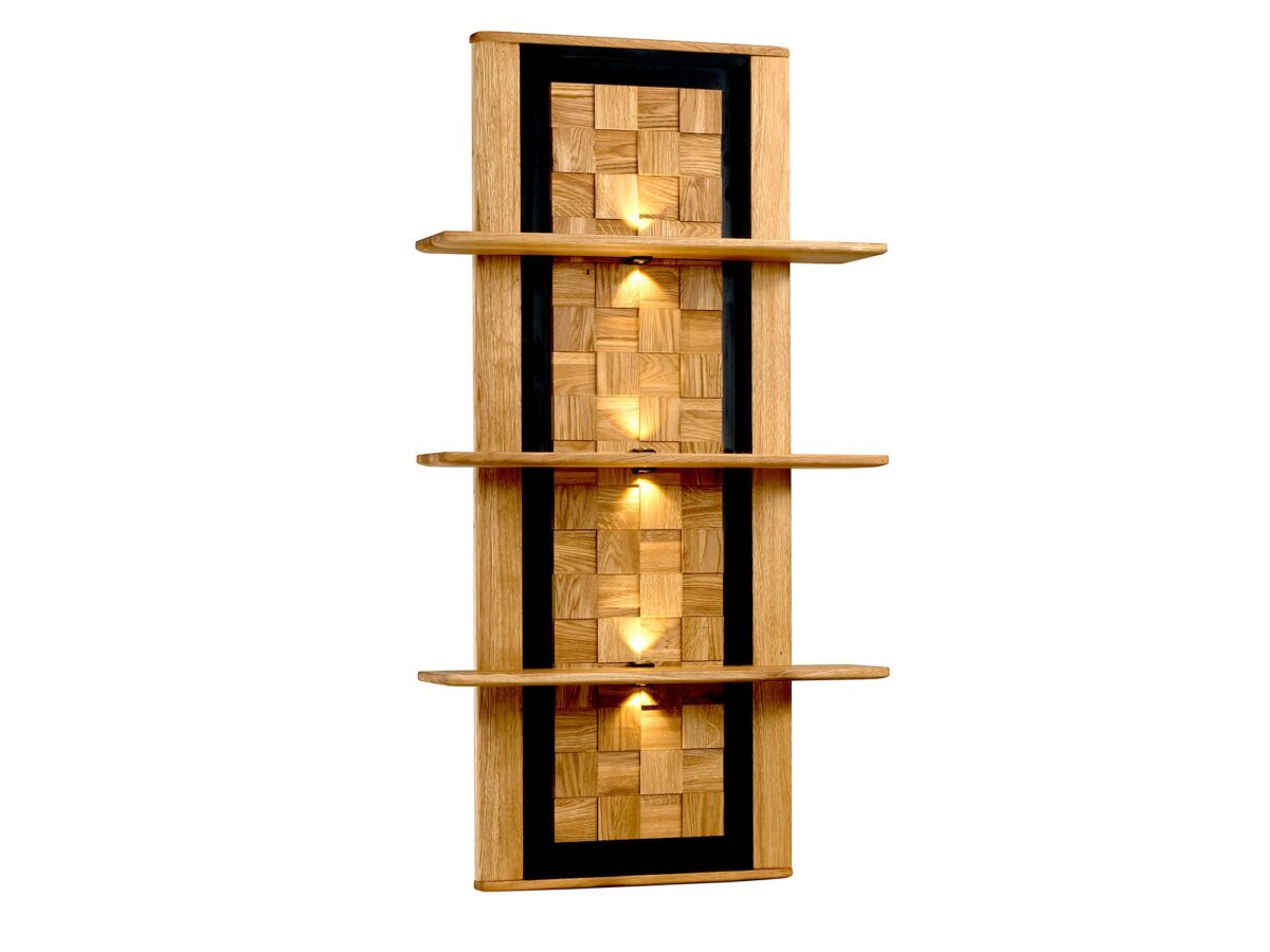 Zestaw Drewnianych Półek Shine Typ 33