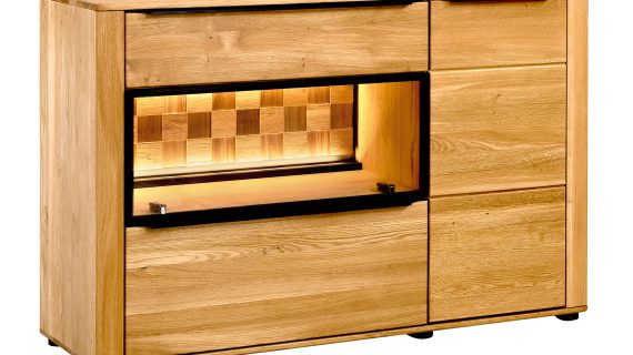 Mała Komoda z Dębu Shine Typ 44