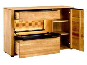 miniaturka Mała Komoda z Dębu Shine Typ 44