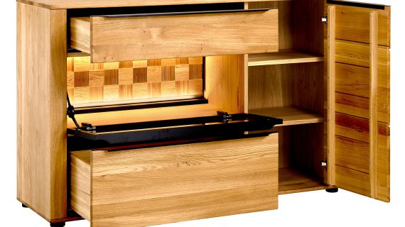 miniaturka Mała Komoda z Dębu Shine Typ 44