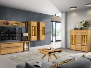 miniaturka Wisząca Szafka z Dębu Shine Typ 14