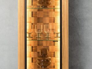 miniaturka Uniwersalna Dębowa Witryna Shine Typ 10