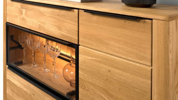 miniaturka Mała Komoda z Dębu Shine Typ 44