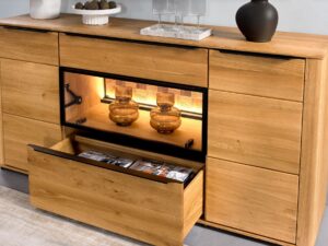 miniaturka Niska Komoda z Drewna Shine Typ 49