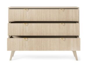 miniaturka Komoda Las Beżowa w Stylu Boho