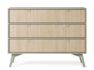 Komoda Las Beżowa w Stylu Boho