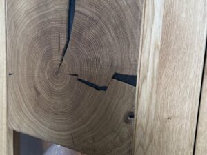 miniaturka Witryna Lux Stylowa Ekspozycja z Drewna Dębowego