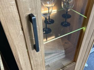 miniaturka Witryna Lux Stylowa Ekspozycja z Drewna Dębowego