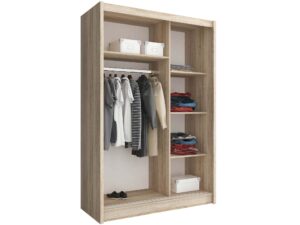 miniaturka Szafa SIMENA 130cm Opcje Biały Sonoma Grafit