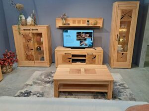 miniaturka Dębowa Półka Wisząca Lux Stylowy Akcent na Ścianie