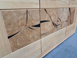 miniaturka Praktyczna Komoda Lux Dębowa do Nowoczesnego Wnętrza