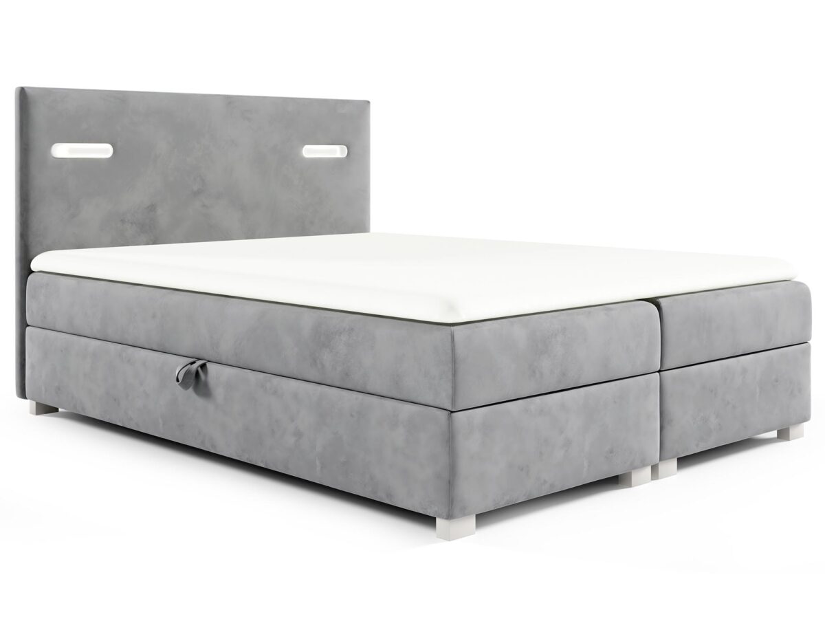 Łóżko Kontynentalne Nevo z Dotykowym Oświetleniem