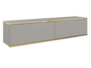 miniaturka Szafka RTV Teyser z Złotymi Listwami Elegancja