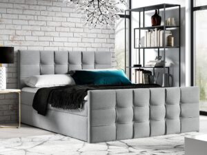 miniaturka Łóżko PRINCE 1 LUX z Głębokim Pikowaniem