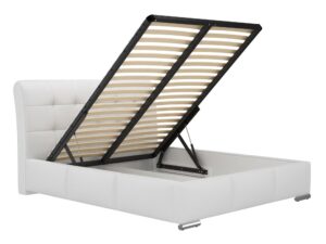 miniaturka Luksusowe Łóżko AMBRO z Wygiętym Zagłówkiem