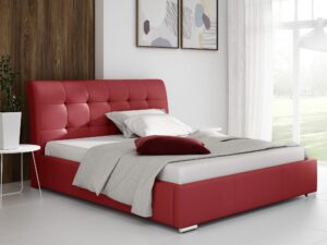 miniaturka Luksusowe Łóżko AMBRO z Wygiętym Zagłówkiem