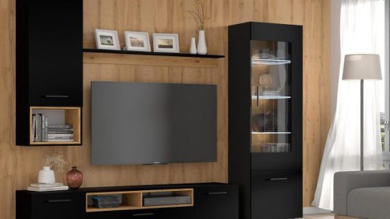 Meblościana Nimet D Dąb Artisan Funkcjonalna