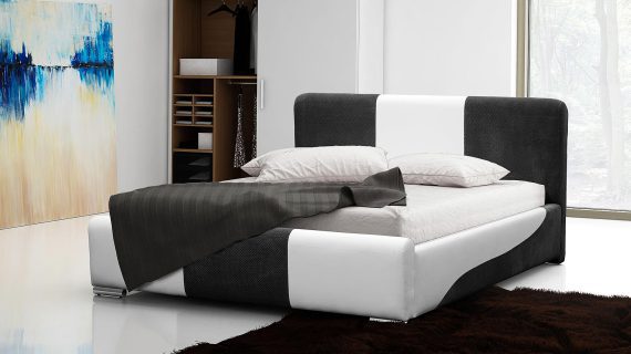 miniaturka Klasyczne Łóżko Tapicerowane TESUTO