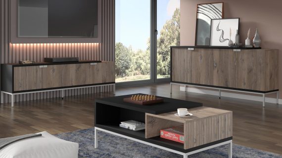 miniaturka Szafka RTV Tierra Dąb Flagstaff