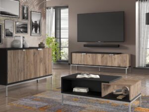 miniaturka Trzydrzwiowa Komoda Nowoczesna Tierra