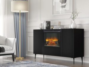 miniaturka Komoda Navia z Kominkiem Nowoczesna