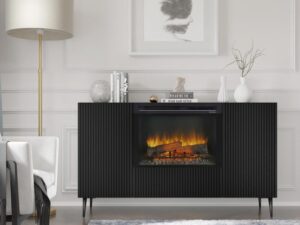 miniaturka Komoda Navia z Kominkiem Nowoczesna