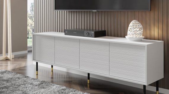 miniaturka Szafka RTV Armonia ze Złotymi Akcentami