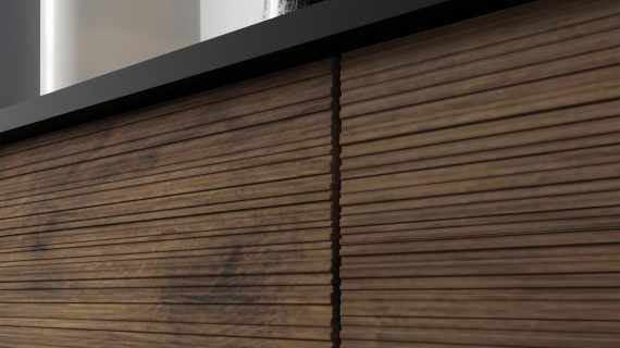 miniaturka Szafka RTV Armonia ze Złotymi Akcentami