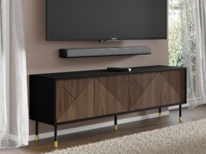 miniaturka Szafka RTV Cora 180 cm z Ozdobnymi Frontami