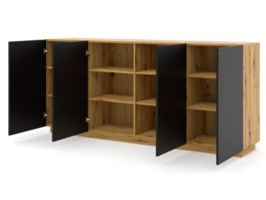 miniaturka Komoda Kismet Dąb Artisan Industrialna