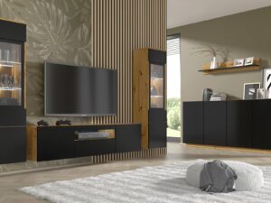 miniaturka Komoda Kismet Dąb Artisan Industrialna